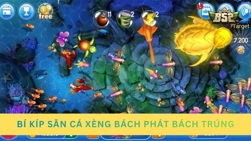 Bí kíp săn cá xèng bách phát bách trúng của cao thủ
