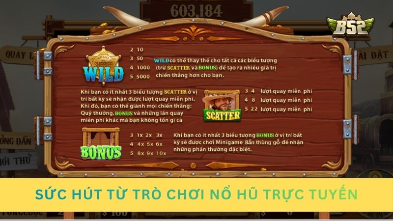 Ưu điểm thu hút của trò chơi nổ hũ đổi thưởng trực tuyến