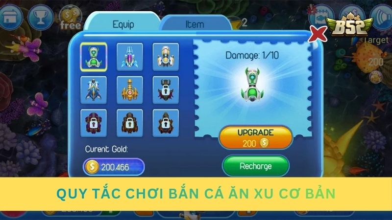 Quy tắc chơi săn cá ăn xu cơ bản nhất